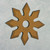 RMJ USA Snowflake Throwing Star Burnt Bronze Cerakote 1075 Steel