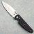 Chaves Knives Brad Blount Phase 229 Blue Label Black G-10 Handle Belt Satin Elmax Blade