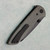 Chaves Knives Brad Blount Arrestor 229 Blue Label Black Micarta Handles Black PVD Elmax Blade Clip Side