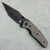 Chaves Knives Jake McCoy Omega Street Blue Label Black Micarta Handles Black PVD Elmax Blade