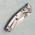 Microtech Marfione Select Amphibian Mini RAM-LOK S/E Stonewash Titanium Stonewash Standard Purple Titanium Accent 137MRL-10MS3 Clip Side