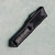 Guardian Tactical GTX-025 D/E Black Handle Black Tactical Blade Halloween Bats AE CUSTOM SHOP 12-3131 Clip Side