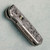 Pro-Tech 2024 Runt 5 Ultimate Custom 002 Bruce Shaw Scroll Engraved Steel Handles Vegas Forge Damascus Reverse Tanto Blade (Pre-owned)