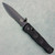 Benchmade Greg Thompson Mini SOCP Folder Axis Lock Black G10 Handle Black Cerakote Combo Blade 393SBK