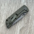 McNees Knives PM MAC 2 3.5 Gen 2 Green/Bronze Swerve Titanium Handle Matte Stonewash MagnaCut Blade Clip Side