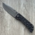 McNees Knives PM MAC 2 3.5 Gen 2 Antiqued Rocked Titanium Handle Matte Stonewash Drop Point Magnacut Blade