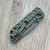 McNees Knives PM MAC 2 3.5 Gen 2 Atomic Green/Bronze Rocked Titanium Handle Matte Stonewash Drop Point Magnacut Blade Clip Side