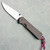 Chris Reeve Small Sebenza 31 Titanium Frame Lock Folder Stonewash CPM-MagnaCut Drop Point Blade S31-1000 (Pre-owned)