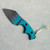 Bastinelli Creations BB Drago S/E Fixed Blade Tiffany Blue Cerakote G10 Handle Cerakote/PVD Blade Limited Edition