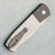 Pro-Tech Emerson Auto Spearpoint 2-Tone Blasted/Machined Jigged Titanium Handles Stonewash 20CV Blade Clip Side
