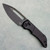Heretic Knives Koschei Crossbar Lock Black Aluminum Handles DLC MagnaCut Blade H061-6A-T
