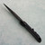 Heretic Knives Koschei Crossbar Lock Black Aluminum Handles DLC MagnaCut Blade H061-6A-T Spine