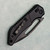 Heretic Knives Koschei Crossbar Lock Black Aluminum Handles DLC MagnaCut Blade H061-6A-T Clip Side