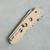 Civivi Vision FG Superlock Ivory G10 Handle Damascus Blade C22036-DS1 (Pre-owned) Clip Side