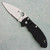 Spyderco Manix 2 Ball Bearing Lock Black G-10 Handles Stonewash MagnaMax Combo Blade C101GPS2