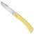 Case XX Sodbuster Jr. Yellow Handle Stonewash Carbon Steel Blade 3137CS