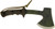 Treeman Knives Combat Hatchet Forest Green