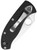 Spyderco Tenacious Liner Lock Black G-10 Handle Satin Serrated Blade C122GPS
