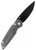 Pro-Tech TR-3 Manual Integrity Folder Titanium Black Blade 7703