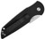 Pro-Tech TR-3 CF1 Black w/ Carbon Fiber Inlay Satin Blade Limited Edition