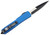 Microtech Ultratech Tri Grip Bayonet Blue Black Standard 120-1BL-TG
