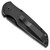 Pro-Tech TR-3 L2 Left Handed Black Tactical Handle DLC Blade OS