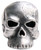 Schmuckatelli Co. Classic Skull Bead Pewter
