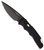 Pro-Tech TR-4.3 D2 Solid Black Handle DLC CPM-D2 Blade