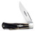 Great Eastern Cutlery Northfield UN-X-LD Missouri Trader Lock Back Burnt Stag 421114LB