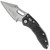 Microtech Borka Stitch Auto S/E Black Handle Stonewash Standard Blade 169-10