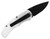 Pro-Tech Runt J4 Solid Silver Black Blade 4417