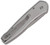 Pro-Tech Newport Solid Silver Handle Stonewash Blade 3401
