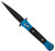 Pro-Tech The DON Blue Jazz Black G-10 Black DLC Blade 1703-BT