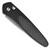 Pro-Tech Newport Black Handle w/ Carbon Fiber Stonewash Blade 3415