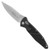 Microtech Socom Elite Auto S/E Black Stonewash Standard 160A-10