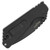 Pro-Tech Strider SnG Auto Tactical Solid Black Handle DLC Blade 2403