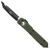 Microtech Ultratech T/E Contoured OD Green Black Standard 123-1OD