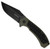 Kershaw 8760 Faultline Liner Lock Green w/ Rubber Inlay Black Blade