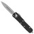 Microtech UTX-85 D/E Black Handle Stonewash Standard Blade 232-10
