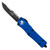 Microtech Troodon S/E Blue Handle Black Blade Standard 139-1BL