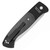 Pro-Tech Large Brend Auto #1 Black Handle w/ Carbon Fiber Satin Blade First Production Run 1104