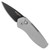 Pro-Tech Sprint Auto Solid Silver Handle DLC Blade 2903