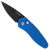 Pro-Tech Sprint Solid Blue Handle DLC Blade 2907-BLUE