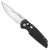 Pro-Tech TR-3 Elite 20th Anniversary Black Handle Hand Compound Ground Mirror Polish Blade Limited Edition PT20-005