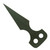 Kim Breed Custom Push Dagger G-10 Neck Knife Green & Tan