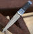 Pro-Tech Godfather Steel Custom w/ Carbon Fiber Handle Hand Ground Damasteel Blade 900-STDM