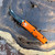 Microtech UTX-85 T/E Orange Black Standard 233-1OR