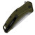 Kershaw Link Assisted Liner Lock Olive Green Handle Stonewash CPM-20CV Blade 1776OLSW