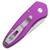 Pro-Tech Sprint Auto Solid Purple Handle Stonewash Blade 2905-PURPLE