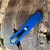 Heretic Knives Manticore E D/E Blue Handle DLC Blade H028-6A-BLU